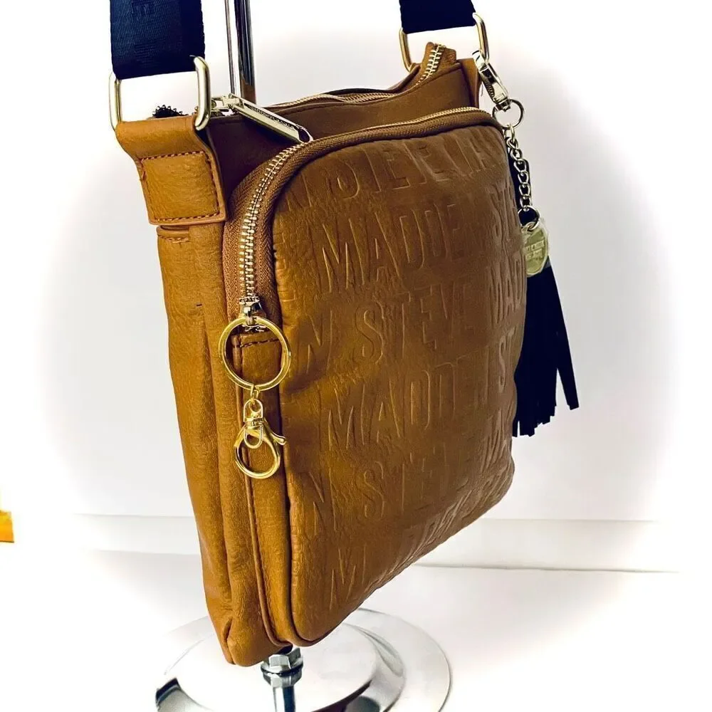 NWT Steve Madden Bglamm Crossbody Tan Bag New